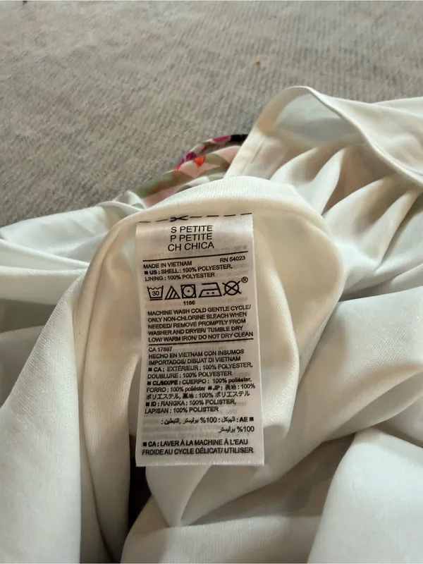 Old Navy Floral Racerback Maxi Dress Small Petite Tropical - Image 6