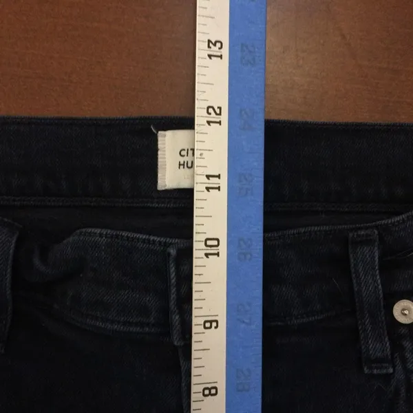 Citizens of humanity jeans Emerson 26 black button fly - Image 3