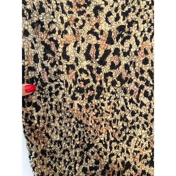Free People Marigold Mini Low Back Dress Cheetah Print Size S NWOT - Image 8