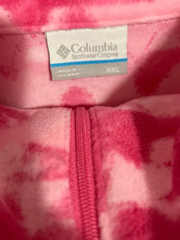 #31 NWOT Columbia Micropolar Artic Air Printed Quarter-Zip Pullover Size XXL - Image 5