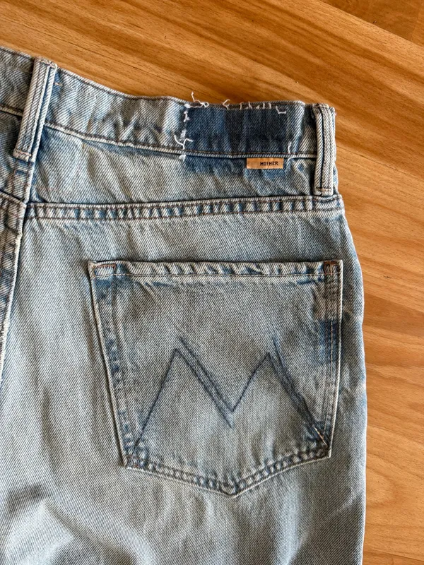 Mother NWT Awesome High Waisted Spinner Zip Sneak Chew in We Bounced - Size 31 - Image 11