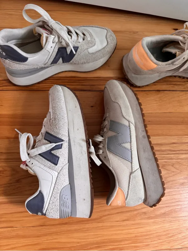 New Balance 574 Plus and 237 sneaker bundle - Image 2