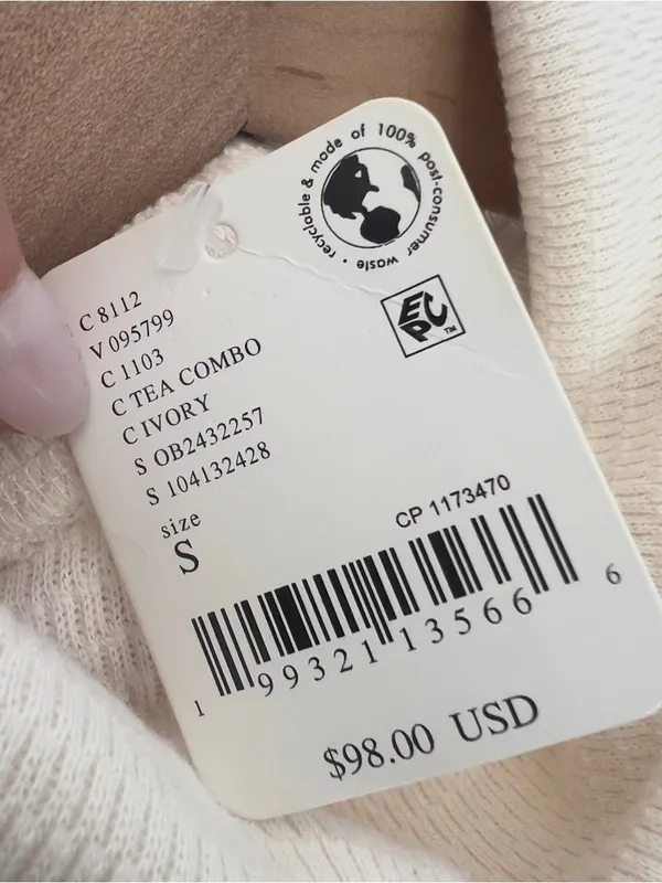 Free People We The Free Helsinki Swit Sweater - Tea Combo - NWT - Image 5