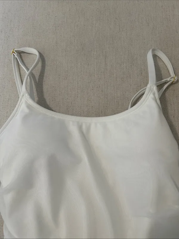 HUTCH Amaris One-Piece Overlay Swimsuit, Ivory, Size Small, NEW NWT - Image 6