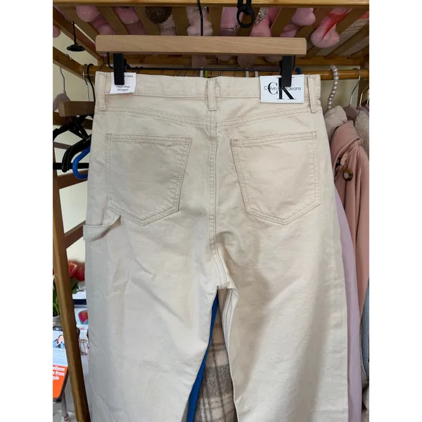 Calvin Klein Jeans High Rise‎ Carpenter Straight Jeans W30 x L30 - Image 13