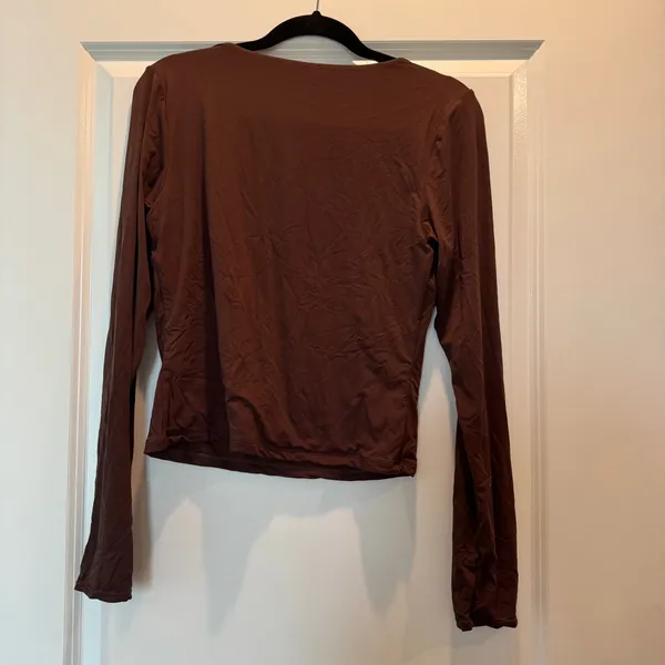 Amazon Brown Long Sleeve Top - Image 2