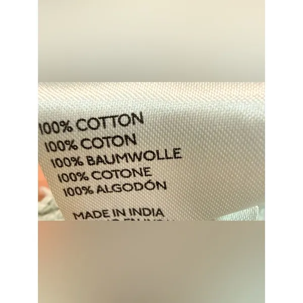 Free People Lily Crochet Cropped Spread Collar Button Down Top Aqua‎ Blue XS - Image 7