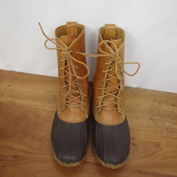 Vintage Ladies' LL Bean 7 Eyelet Maine Hunting Boots SIze 7 - Image 8