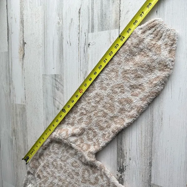 NWT Saltwater Luxe Animal Leopard Print Fuzzy Crew Neck Sweater XL Beige Tan‎ - Image 10