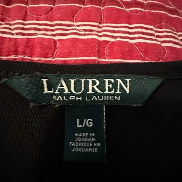 Lauren Ralph Lauren Black Long Sleeve Top - Image 5