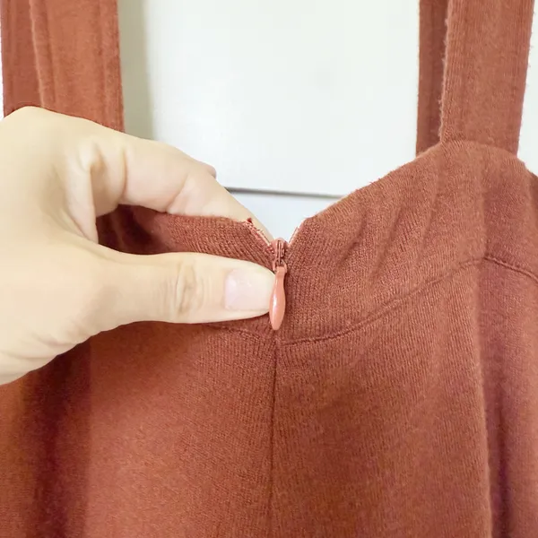 Wild Honey Rust Overall Jumpsuit - Image 7