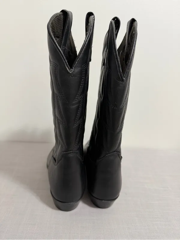 Capezio Vintage Women's Leather Western Cowgirl Boots Size 10 #267172 - Image 7