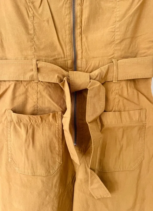 Anthropologie Maeve The Colette Weekend Zip Front Jumpsuit, Size 12 - Image 8