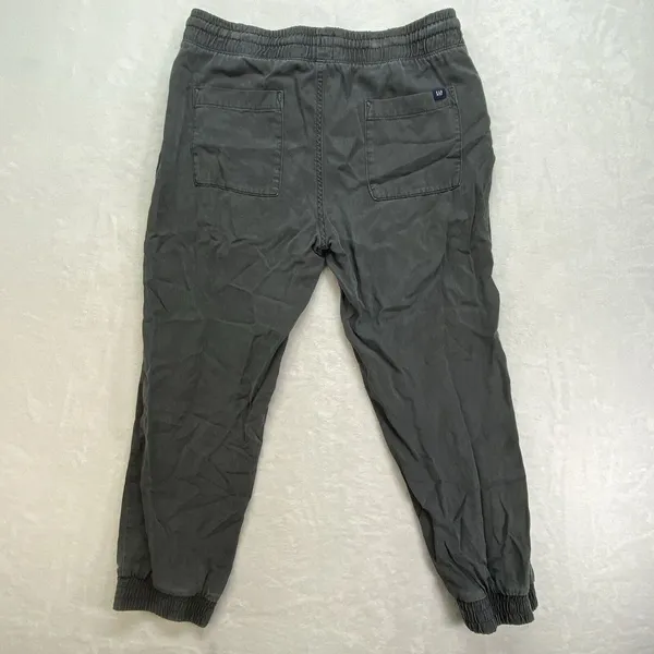 Gap Pants Womens S gray Utility Jogger Tencel Pull On Drawstring‎ Comfy Casual - Image 10