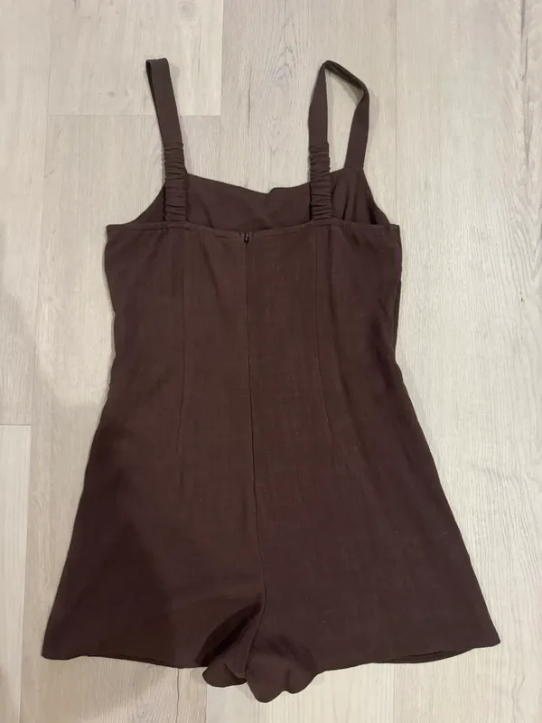 PacSun L.A Hearts Brown Romper - Image 2