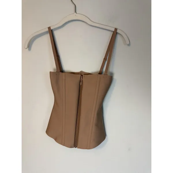 SKIMS Body Core Sculpt Waist Cincher Nude Tan Sienna Sz S - Image 2