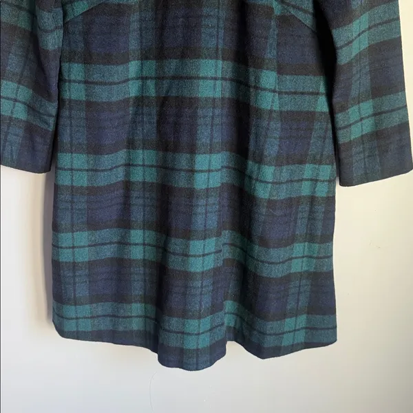 TUCKERNUCK Blackwatch Plaid Daphne Dress Small - Image 7