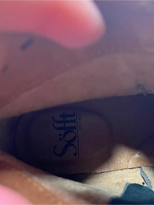 Sofft Beckie II Leather Slouched Bootie black size 8 EUC ankle boots women’s - Image 7