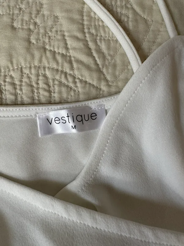Vestique White Bodysuit - Image 3