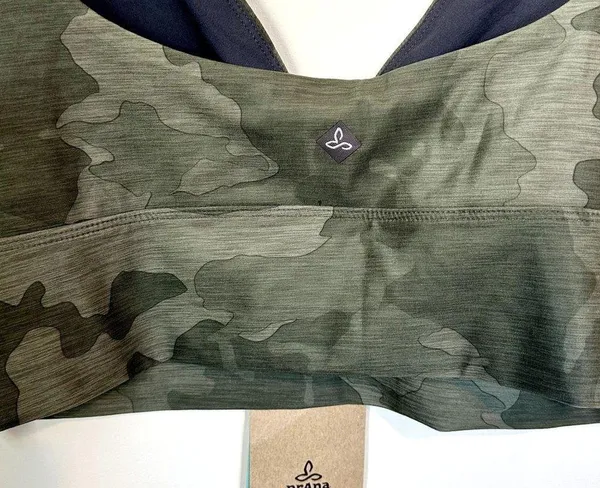 NWT Prana Layna Brami in Sage Camo - Size Extra Large - Image 8