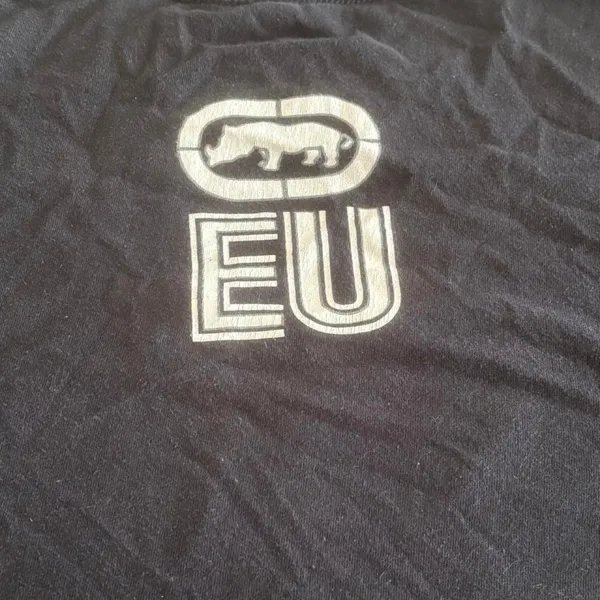 Ecko Unltd Rhino Logo Black Graphic T-Shirt Men's XL Y2K Streetwear - Image 5