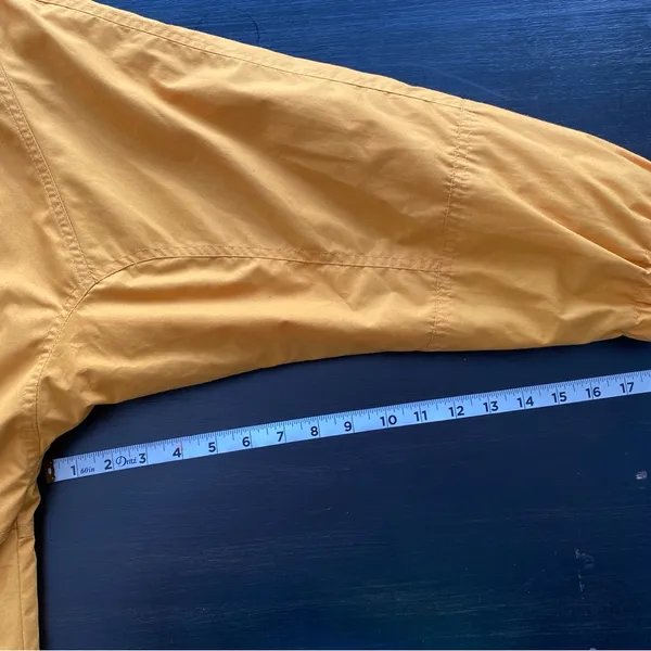 London Fog Mustard Yellow Zipper Lined Jacket Size L (NO HOODIE AVAILABLE)‎ - Image 11