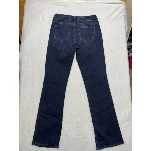 Silver Jeans Co Women's Suki Mid Rise Slim Boot Jeans Blue Dark Wash Size 31 - Image 6