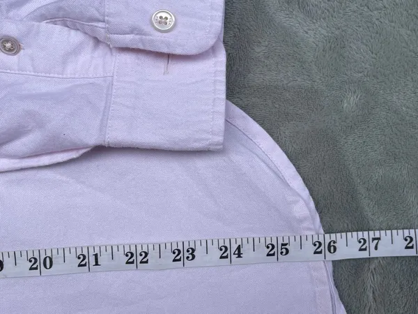 Aritzia TNA Pink Button-Down Shirt in Pink Preppy Classic Capsule Wardrobe Small - Image 7