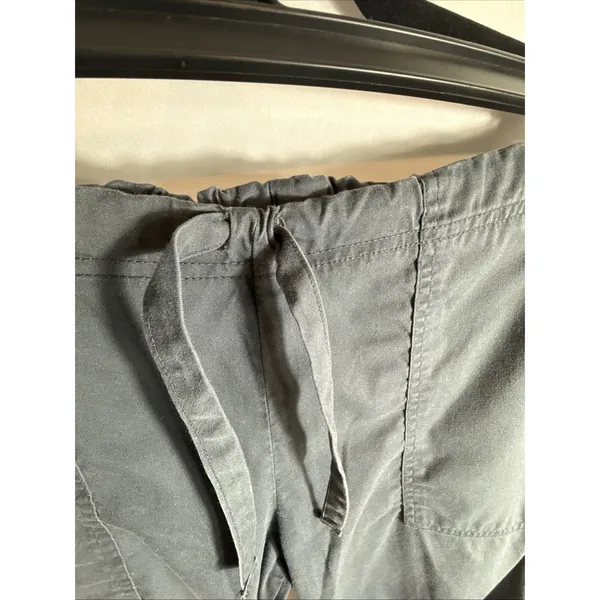 Cherokee Workwear Dark Gray Scrub Pants Size Tall 30" Inseam Draw String Pockets - Image 4