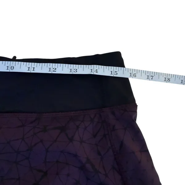Lululemon Speed Shorts Size 6 Star Crushed Black Cherry Running Pockets Fitness - Image 10