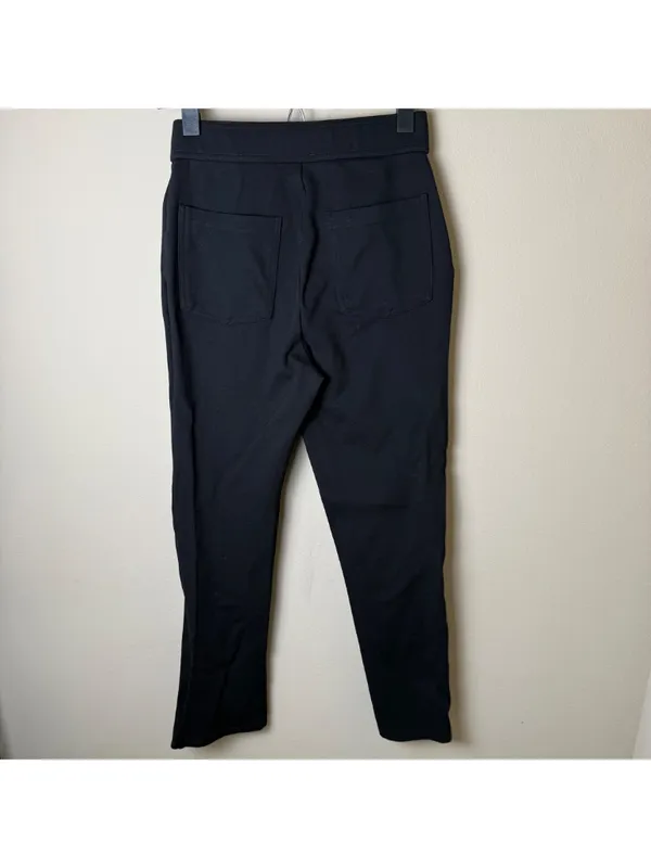 Halara Flex High Waisted Pockets Ankle Length Work Pants Womens Small Reg Black - Image 2