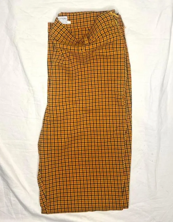 Urban Outfitters Straight legged patterned pants - BELT NOT INCLUDED - Image 3