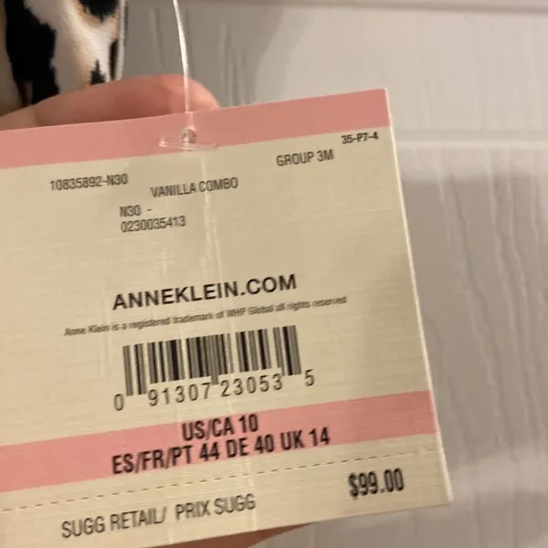 Anne Klein Dress size 10 brand new with tag length 38” bust 36” - Image 4