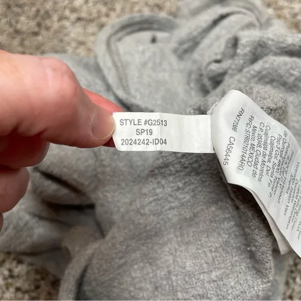 Madewell Texture & Thread Modern Tie-Front Top in Heather Pelican Grey Medium - Image 8