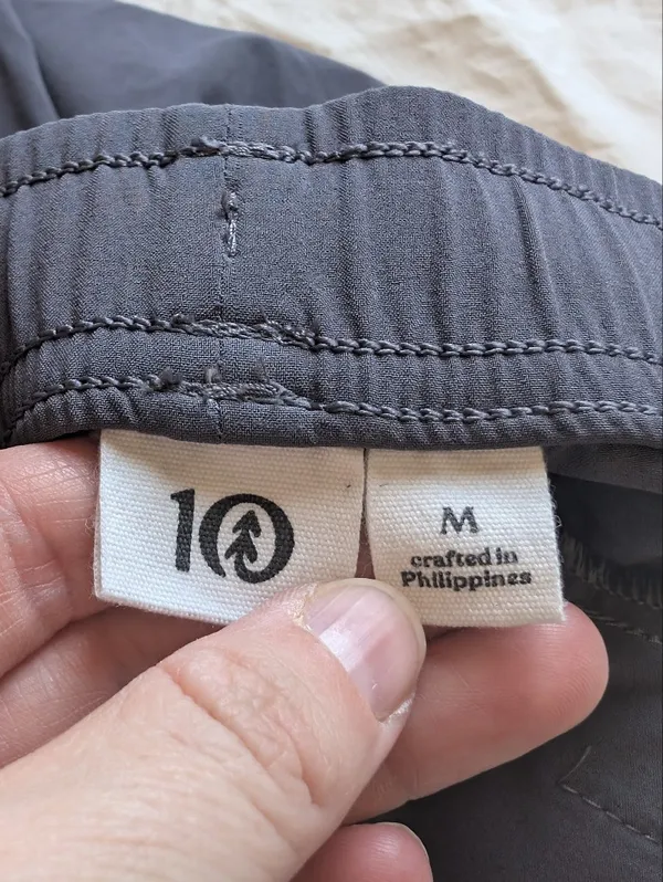 NWOT Tentree InMotion Pacific Jogger Women’s Medium Grey - Image 3