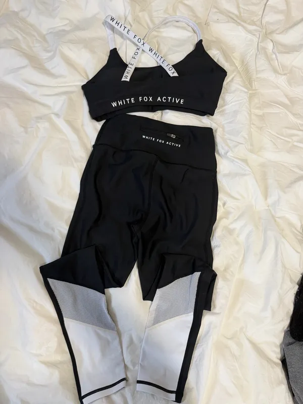 White Fox Boutique Workout Set - Image 3
