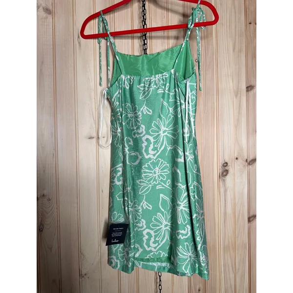 NWT Lulus Mini Dress Green Square Neck Casual Party Womens Bundle Size M - Image 6