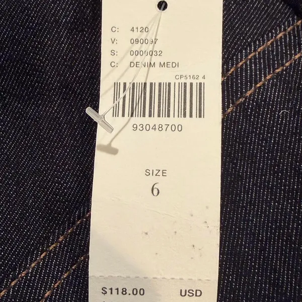 Pilcro Anthropologie Denim Mini‎ Skirt Dark Wash Y2K Preppy A-Line Size 6 NWT - Image 8