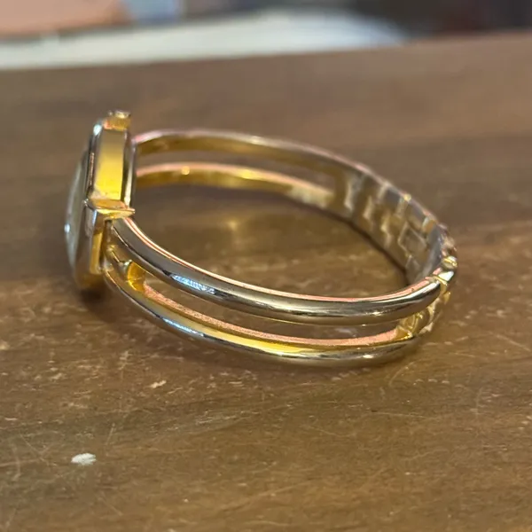 Vintage Capezio gold tone bangle watch - Image 8