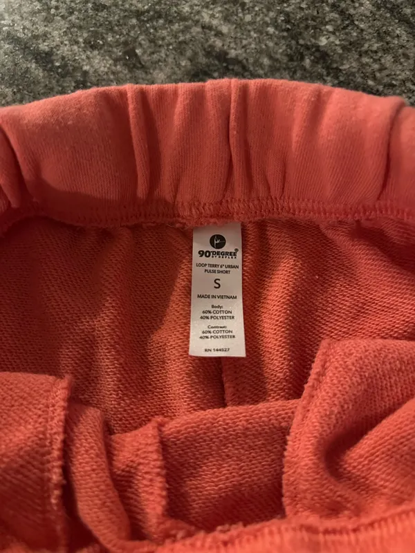 90 Degrees by Reflex Coral Sweat Shorts - Image 3