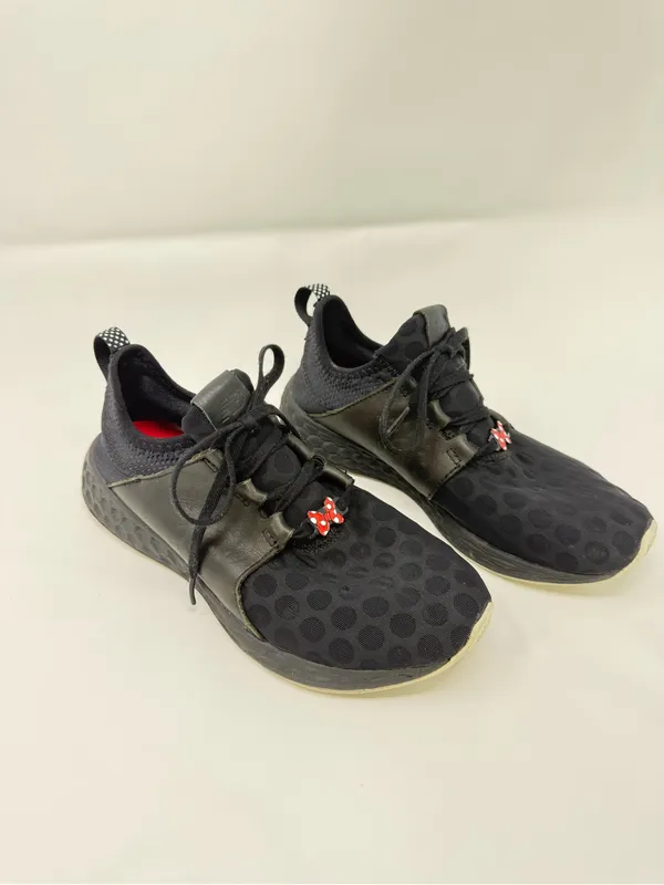 New Balance Disney Minnie Mouse Polka Dot Edition Black Athletic Sneakers Size 9 - Image 2