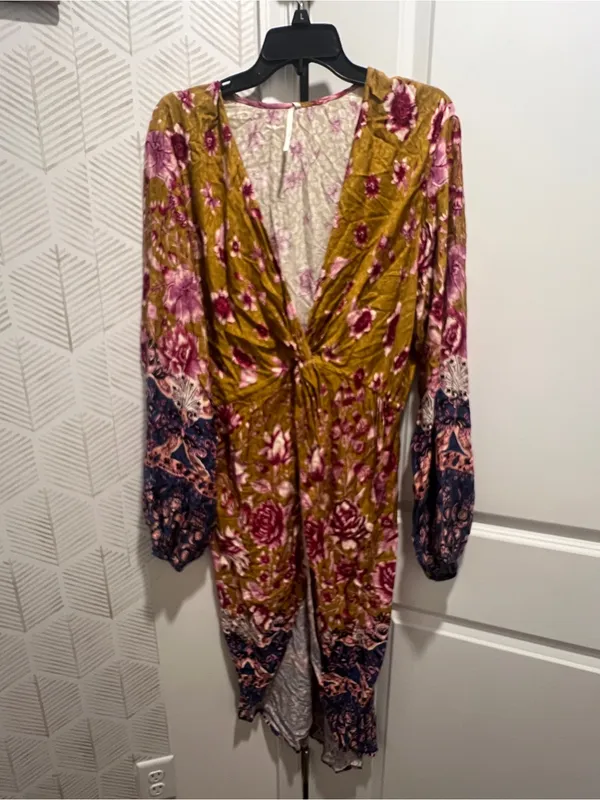NWT Anthropologie printed floral tunic size L - Image 6