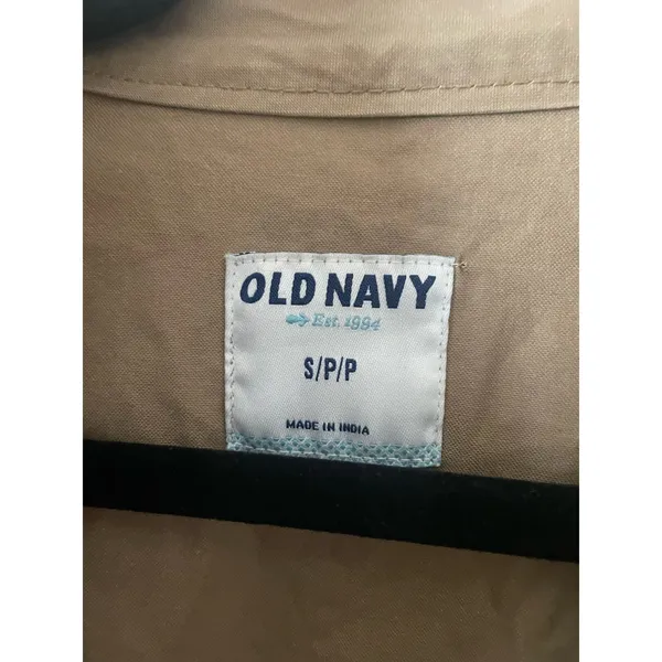 Old Navy Utility Military Tan work Jacket Womens Size S, $32, B53 - Image 3