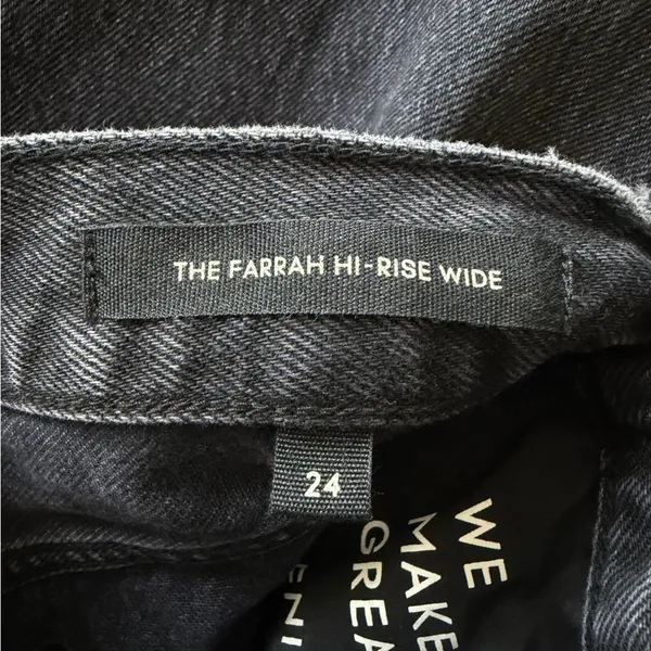 Aritzia Denim Forum The Farrah Hi-rise Cargo Jean Size 24 - Image 14