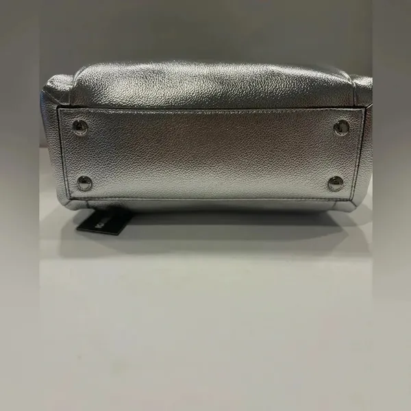 Karl Lagerfeld Paris Silver Crossbody / Shoulder Bag NWT - Image 12
