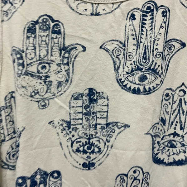 3/$15 LAST CHANCE! CHASER Hamsa Hand of Fatima Graphic Tank Top - Image 14