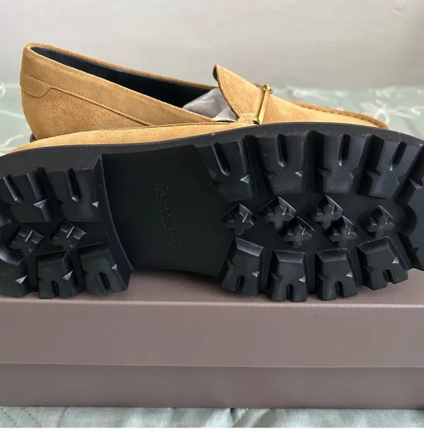 Franco Sarto Suede Loafers  - Image 5