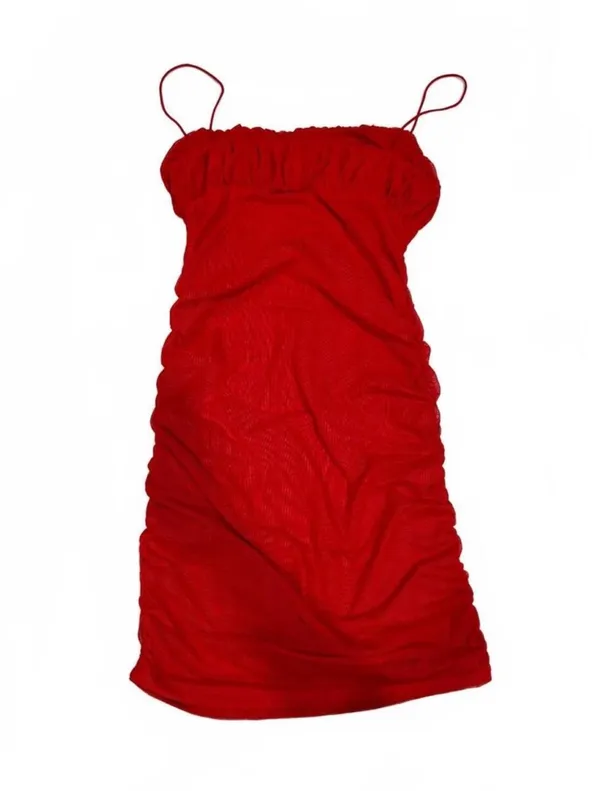 Princess Polly Penney Red Bodycon Dress Ruched - Image 5
