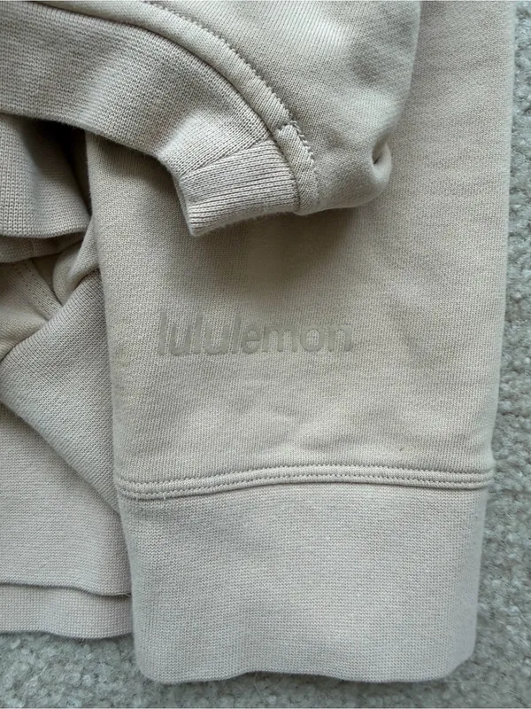 lululemon athletica women’s Crewneck Sweatshirt in Pale Beige - Image 3