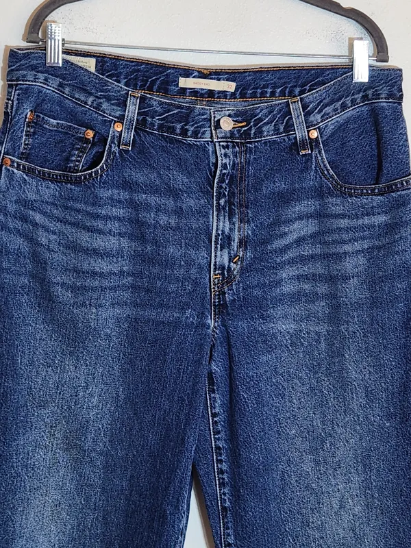Levi's Womens Baggy Dad Jeans Size 32 - Image 3
